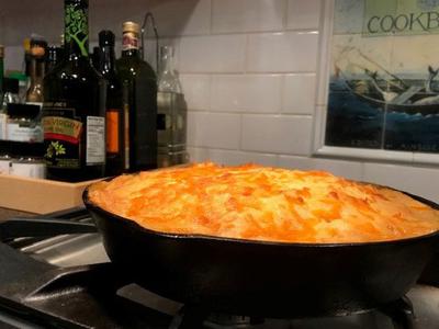 Moose meat shepherds pie smells super delicious while cooking!
