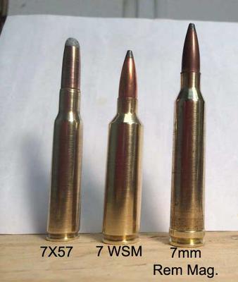 Compare 7X57 vs 7WSM vs 7mm Remington Mag