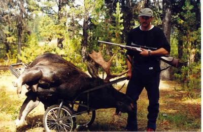 Pictured: Sako 270 Moose Hunting Rifle