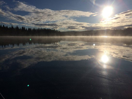 Remote Yukon Lake