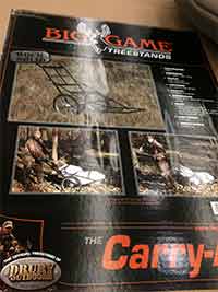 Big Game Treestands - Carry all game cart