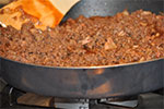 Marty's moose meat rolls meat mix