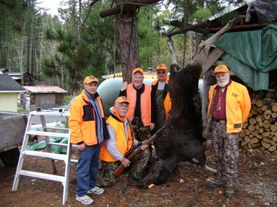2011 Moose Hunt with Friends