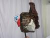Competed Pop-up Turkey Decoy Side View