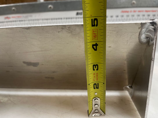 Tide Line Fish Cleaning Tray Depth