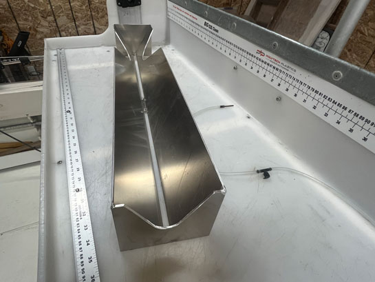 Tide Line Fish Cleaning Tray Length View