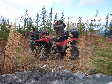 ATV Moose Hunting