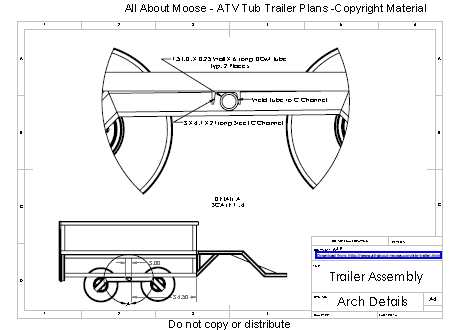 ATV Tub Trailer Plans