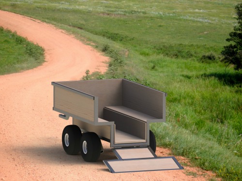 bush buggy atv trailer