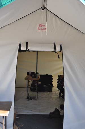 Deluxe Canvas Wall Tent