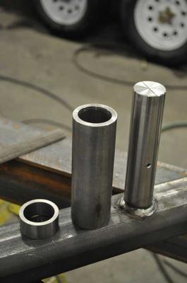 DOM Tube and C1045 Axle Pin