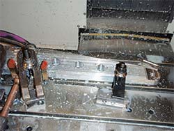 meat-hook hole drilling