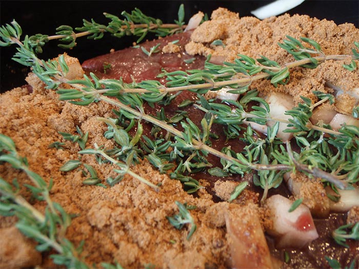 Moose Roast with Thyme