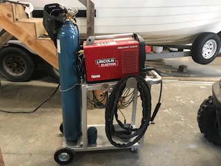 Aluminum Tig Welder Cart